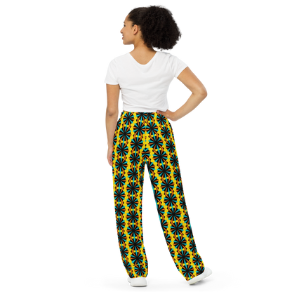 Unisex wide-leg pants (Marigold)