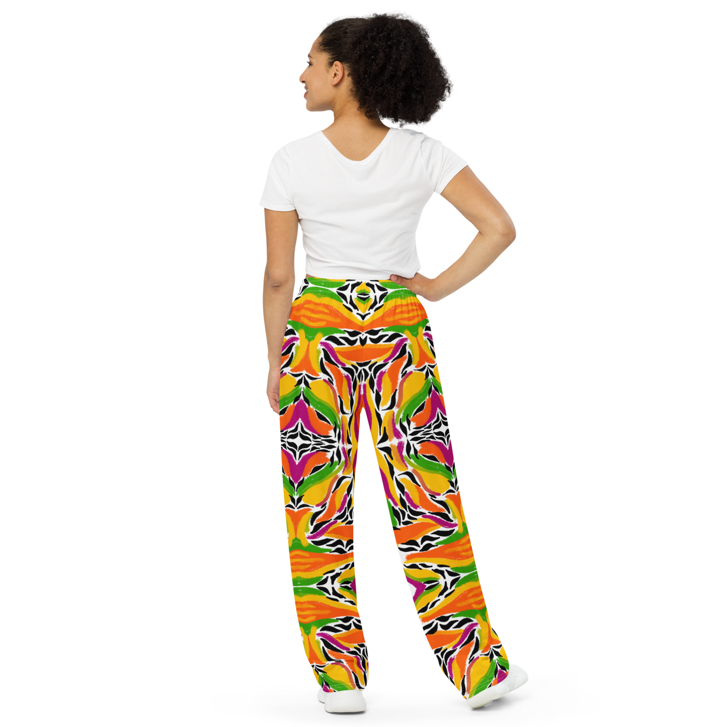 Unisex wide-leg pants (Mango Mosaic)