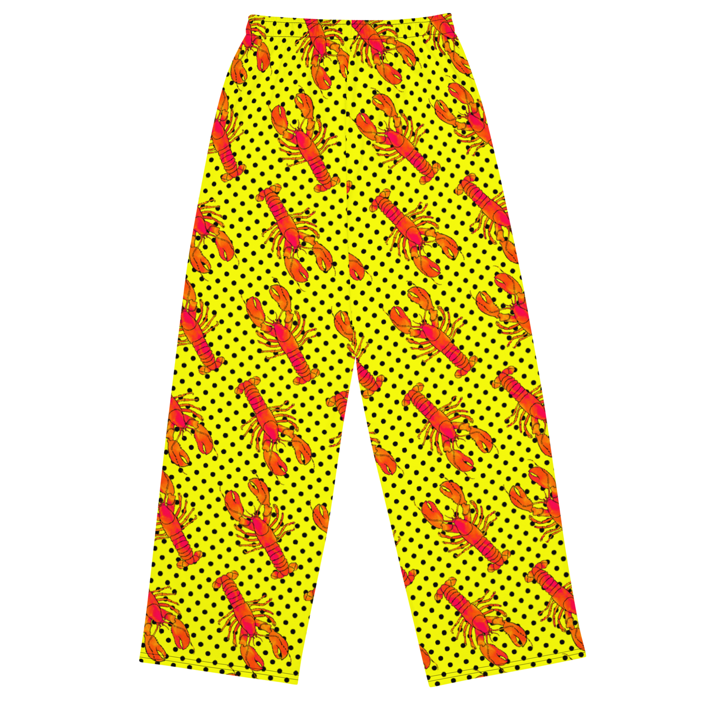 Unisex wide-leg pants (Rock Lobster)