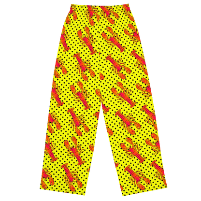 Unisex wide-leg pants (Rock Lobster)