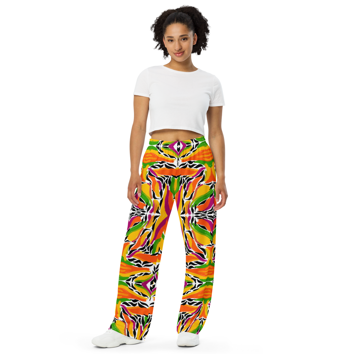 Unisex wide-leg pants (Mango Mosaic)