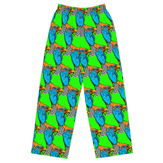 Unisex wide-leg pants (Funky Chicken)