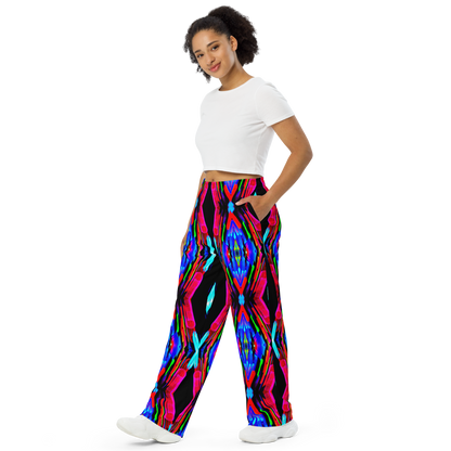 Unisex wide-leg pants