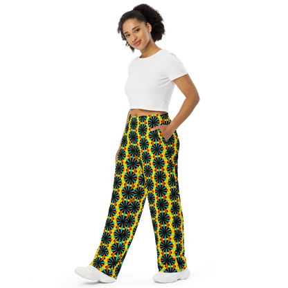 Unisex wide-leg pants (Marigold)