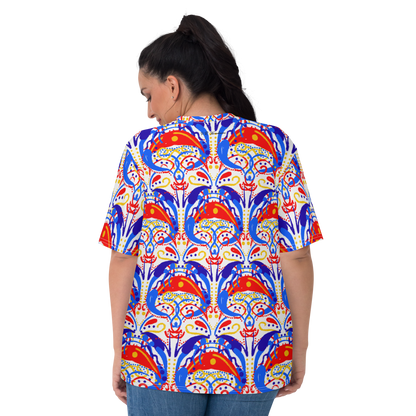 Women's T-shirt (Talavera-inspired|White)