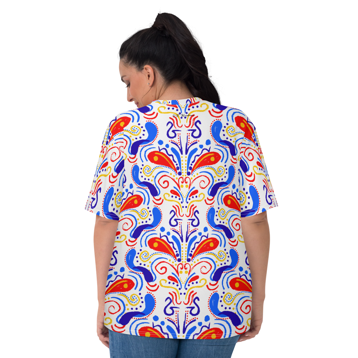 Women's T-shirt (Talavera-inspired|White)