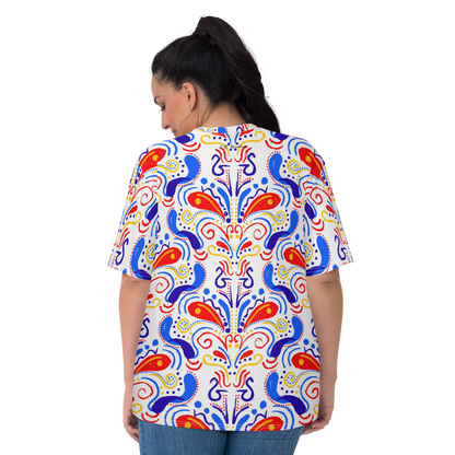 Women's T-shirt (Talavera-inspired|White)