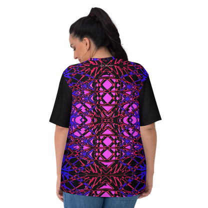 Women's T-shirt (Neon Latticework)