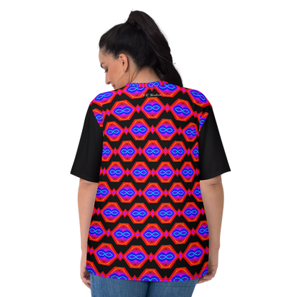 Women's T-shirt (Neon Honeycomb)