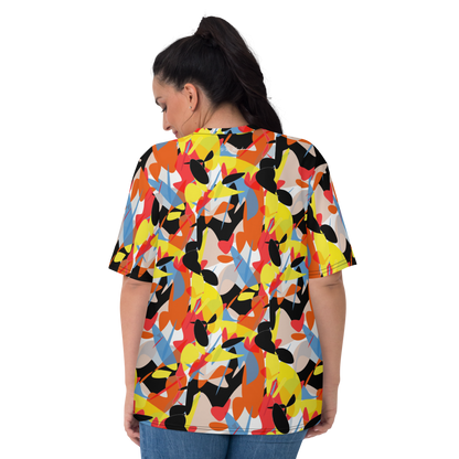 Women's T-shirt (Abstract Ovals)