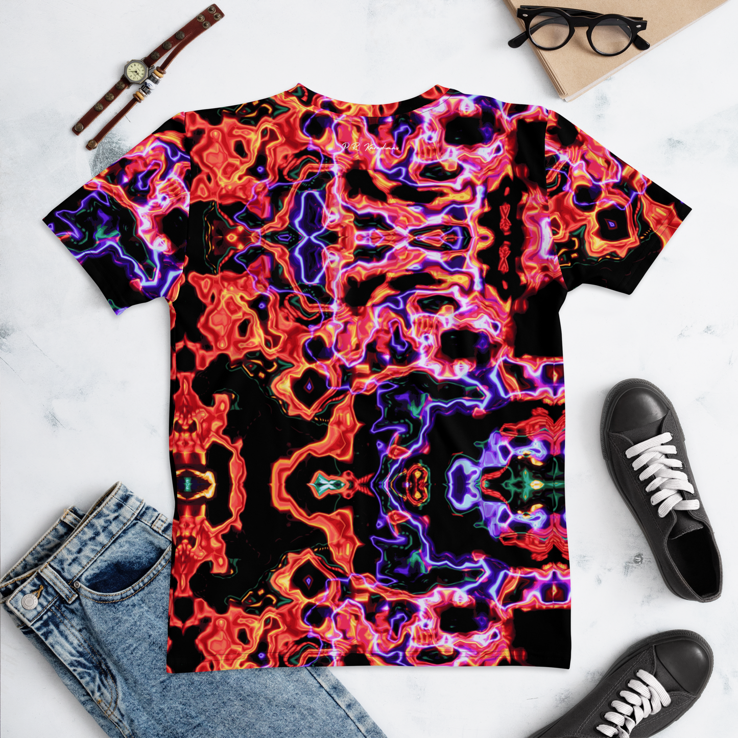 Women's T-shirt (Lava lamp)