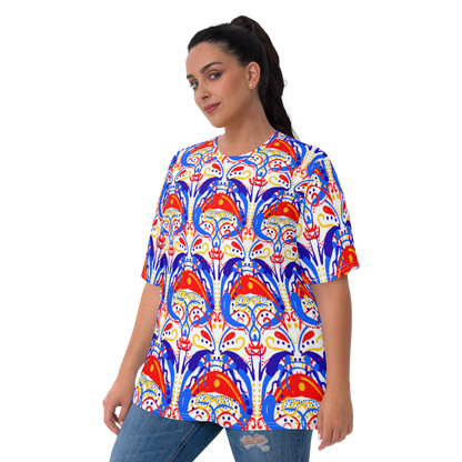 Women's T-shirt (Talavera-inspired|White)