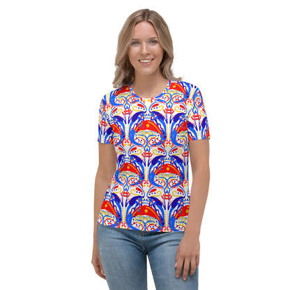 Women's T-shirt (Talavera-inspired|White)