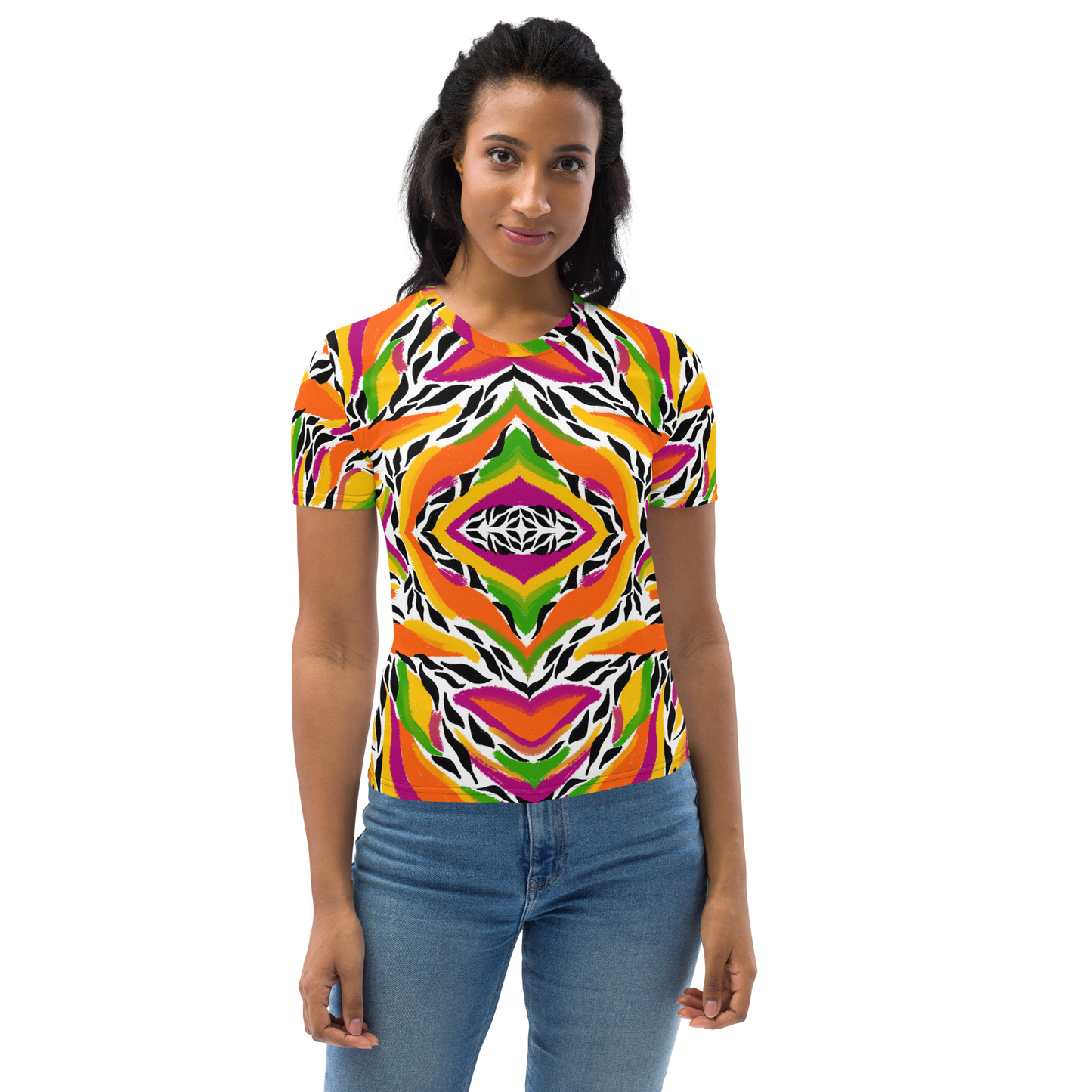 Women's T-shirt (Mango Mosaic)