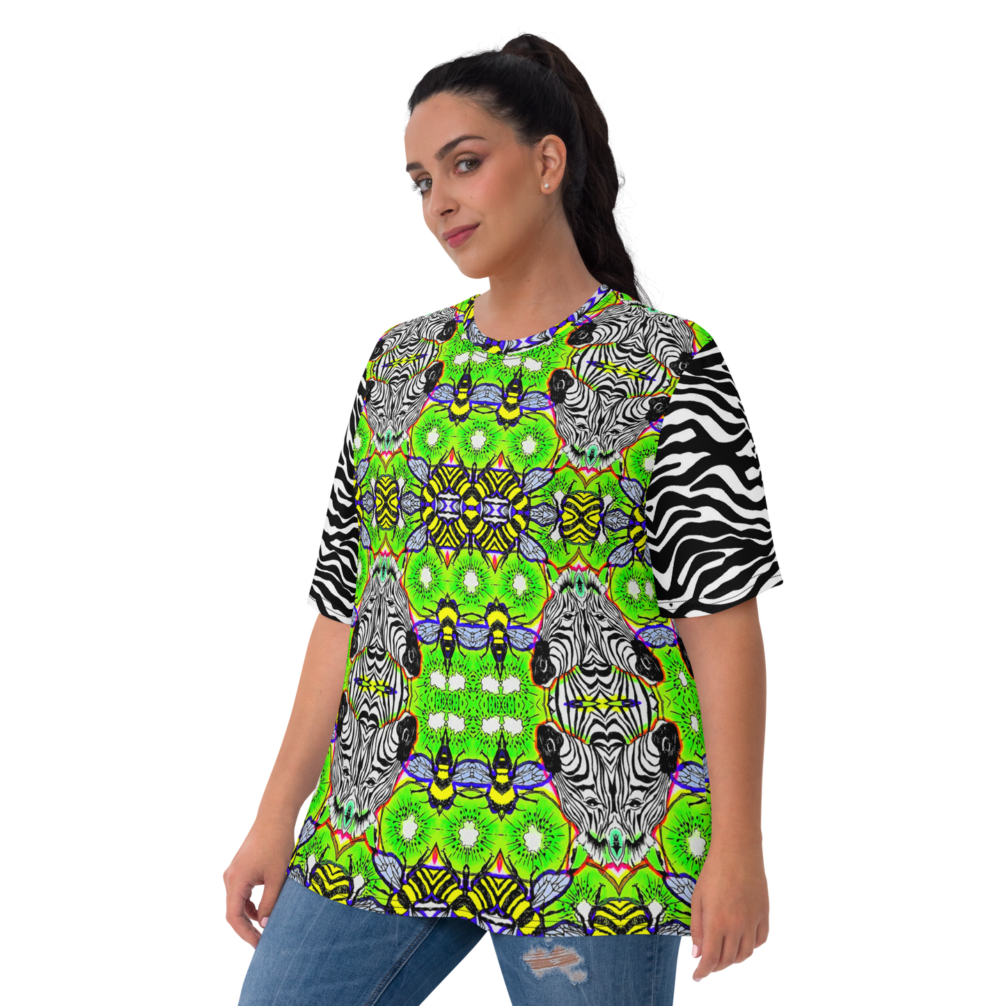 Women's T-shirt (Zebra)