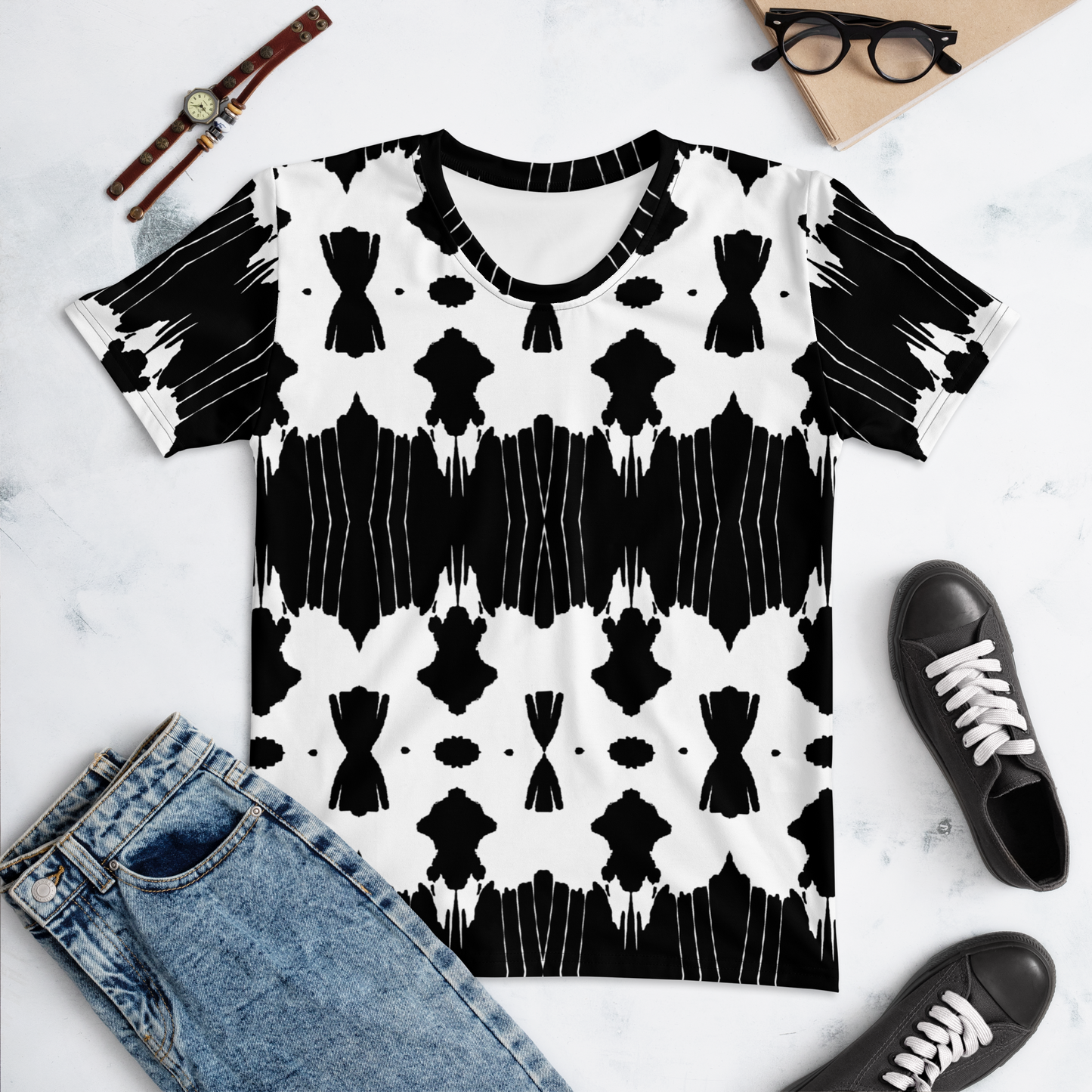 Women's T-shirt (Inkblot)