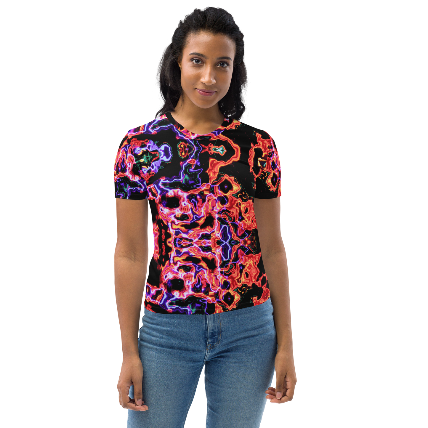 Women's T-shirt (Lava lamp)