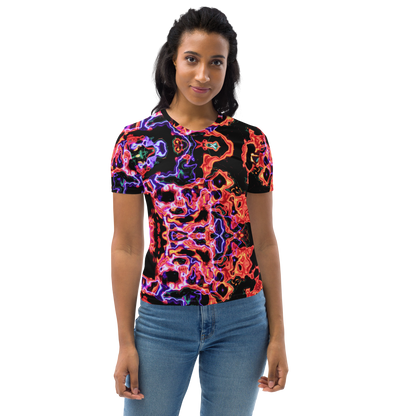 Women's T-shirt (Lava lamp)