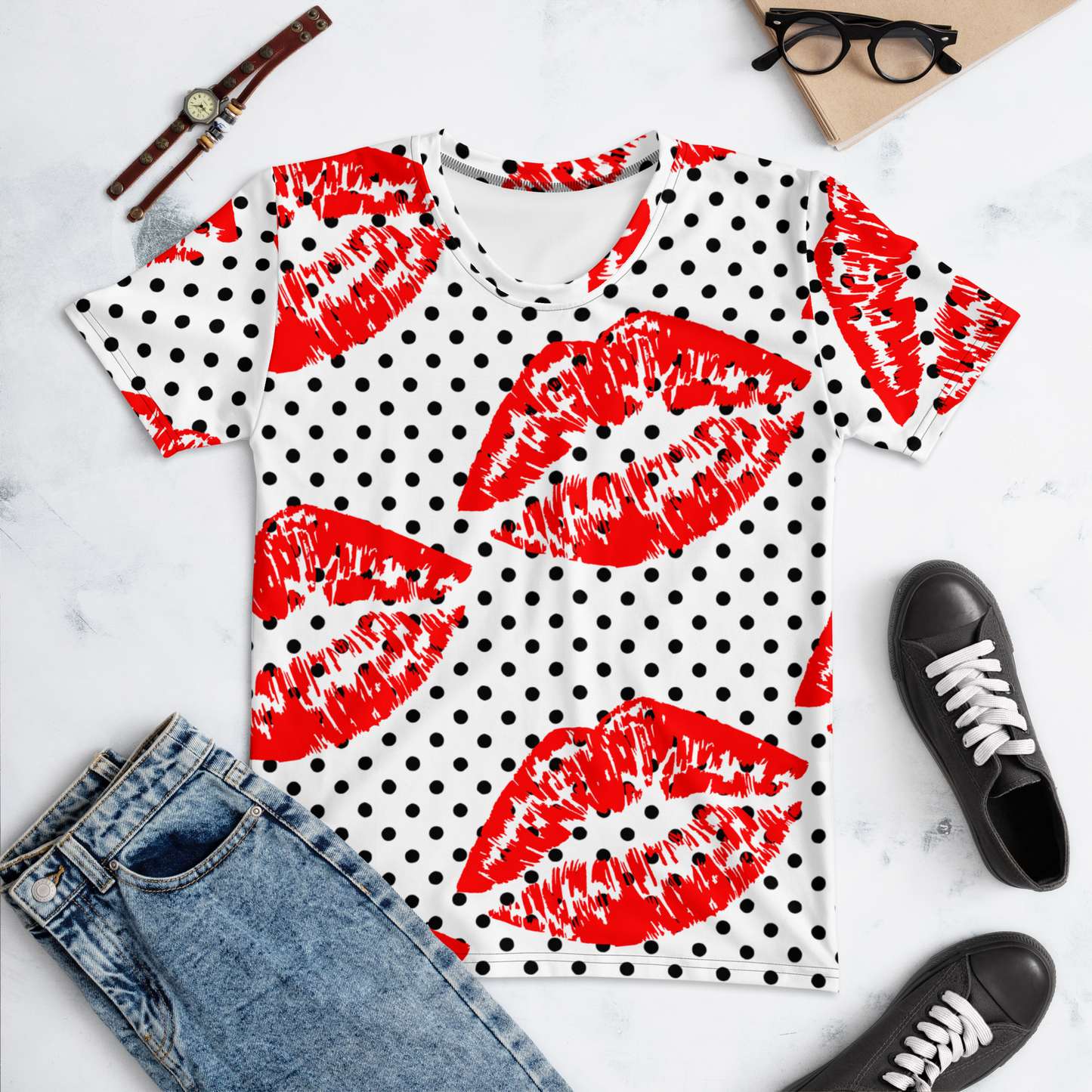 Women's T-shirt (Lips)