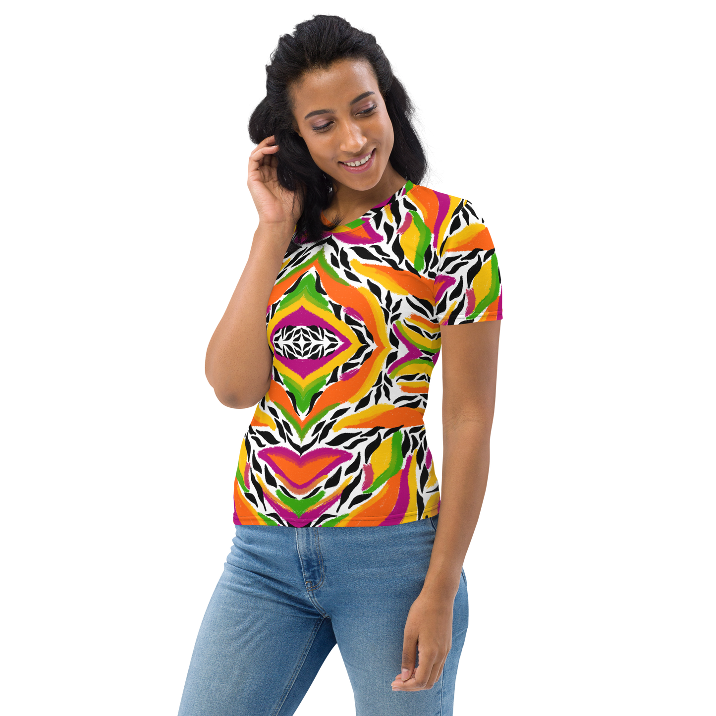 Women's T-shirt (Mango Mosaic)