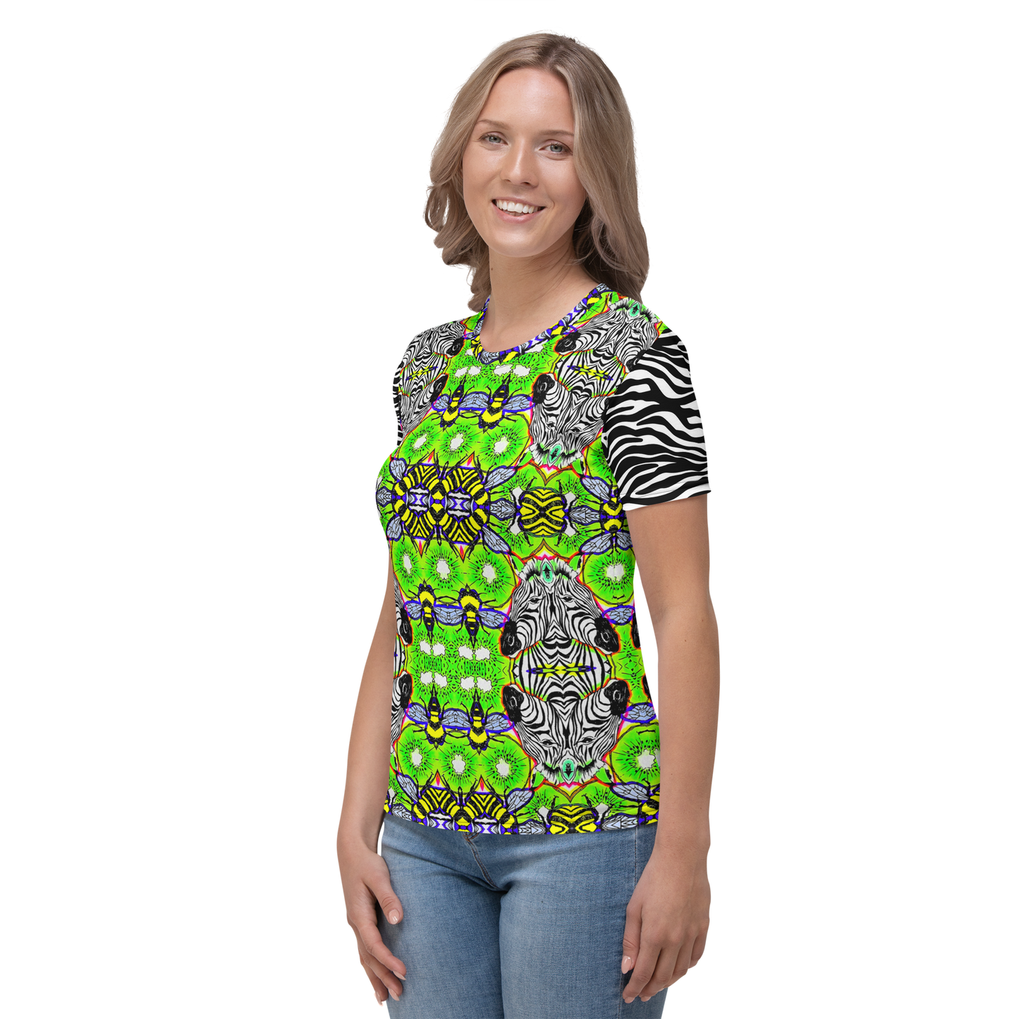 Women's T-shirt (Zebra)