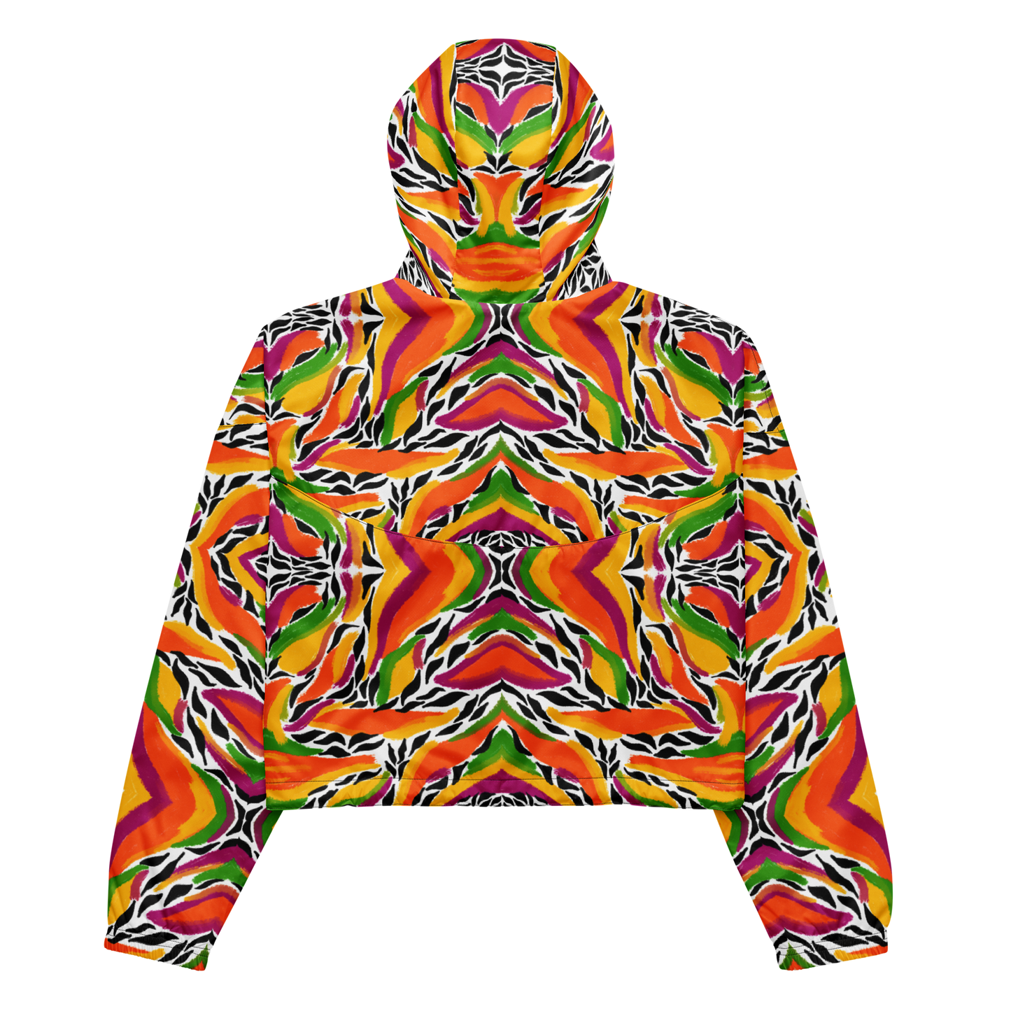 Cropped windbreaker (Mango Mosaic)