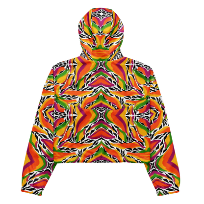 Cropped windbreaker (Mango Mosaic)