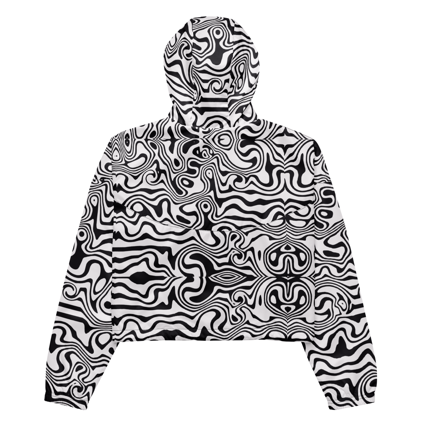 Cropped windbreaker (Noir Noodle)