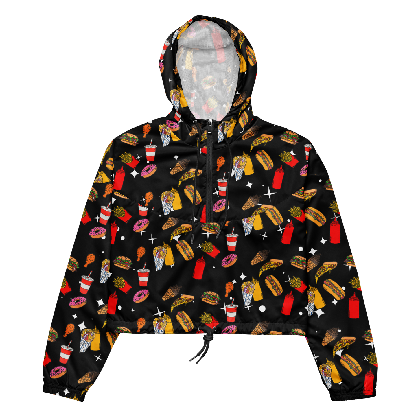 Cropped windbreaker (Fast Food)