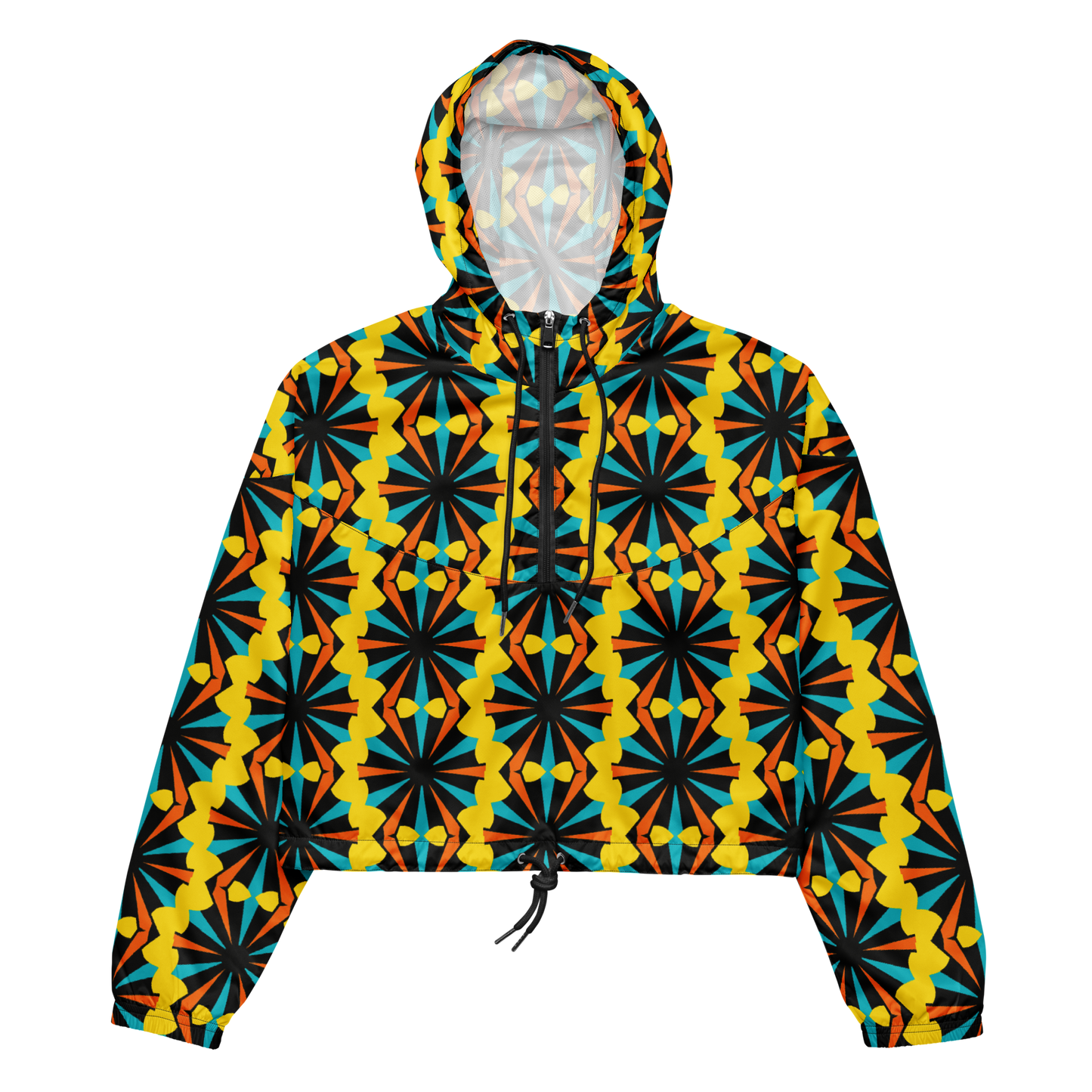 Cropped windbreaker (Marigold)