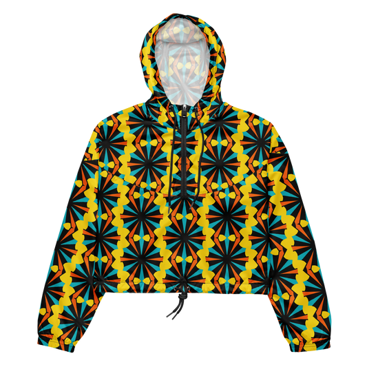 Cropped windbreaker (Marigold)