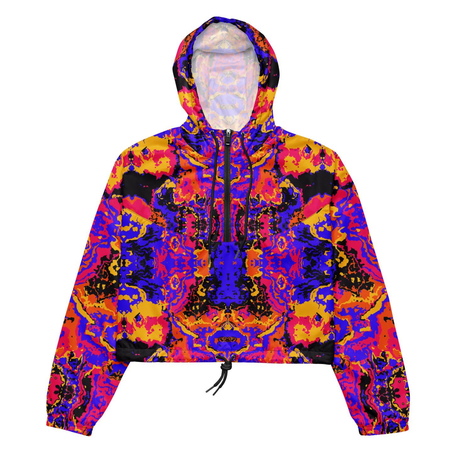 Cropped windbreaker (Brain Scan)