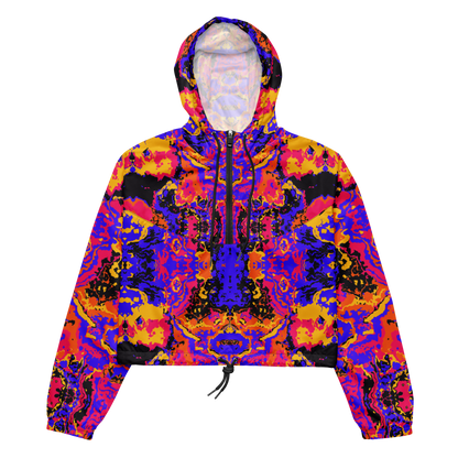 Cropped windbreaker (Brain Scan)