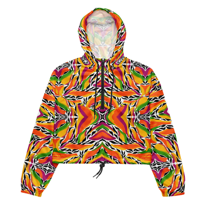 Cropped windbreaker (Mango Mosaic)