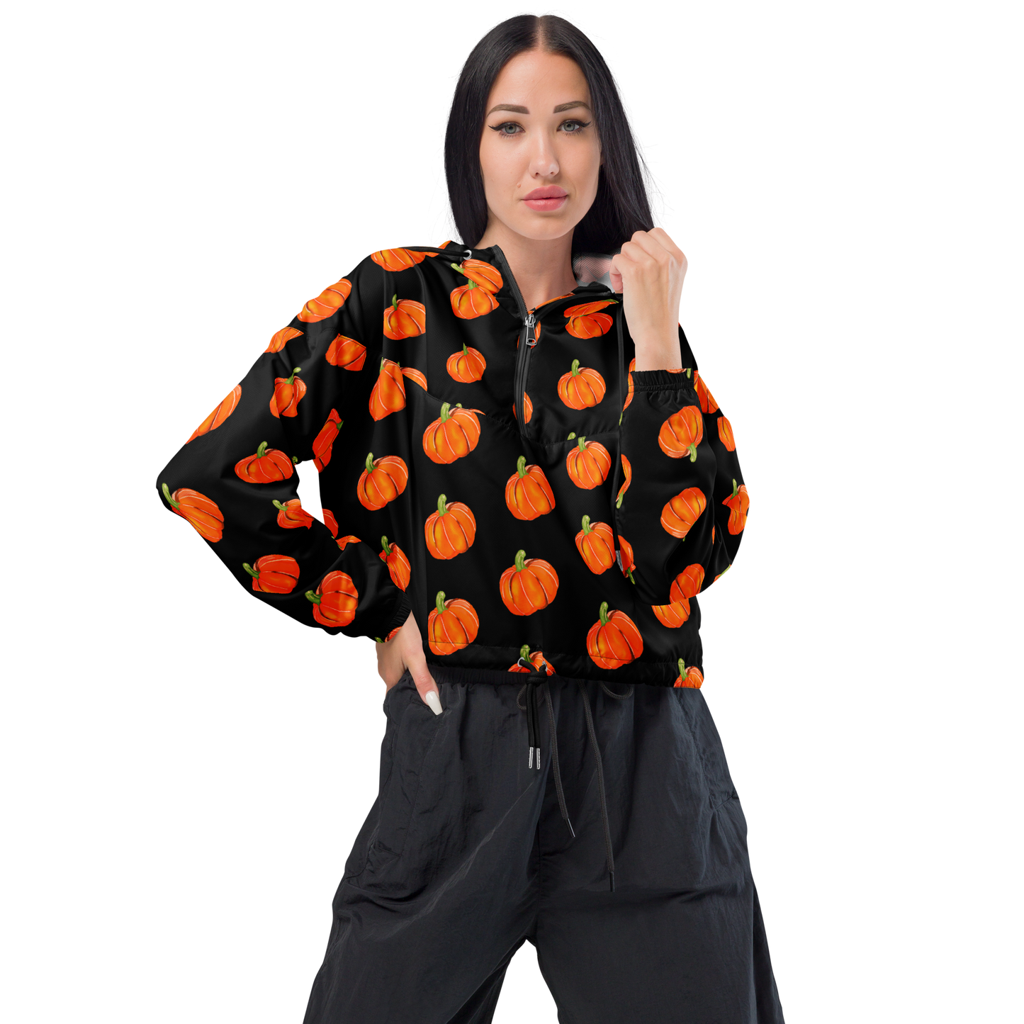 Cropped windbreaker (Pumpkins)