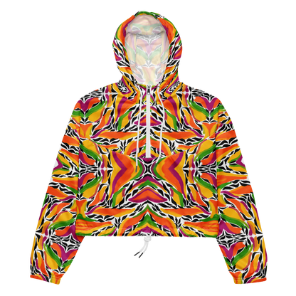 Cropped windbreaker (Mango Mosaic)