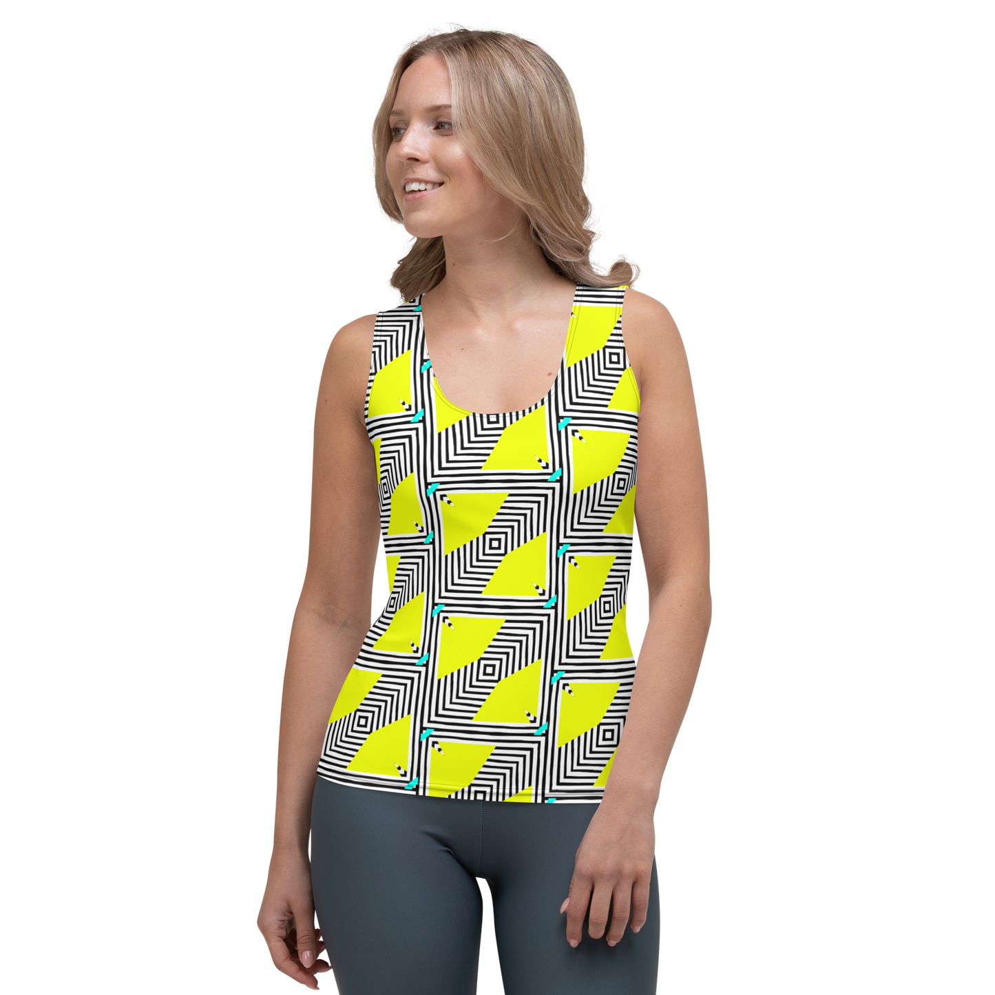 Tank Top (Retro Yellow)