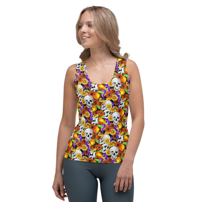 Tank Top (Skulls & Oranges)