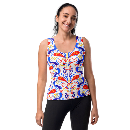 Tank Top (Talavera-inspired|White)