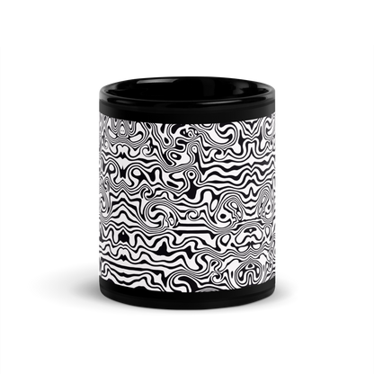 Black Glossy Mug (Noir Noodle)