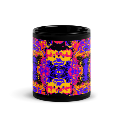 Black Glossy Mug (Brain Scan)