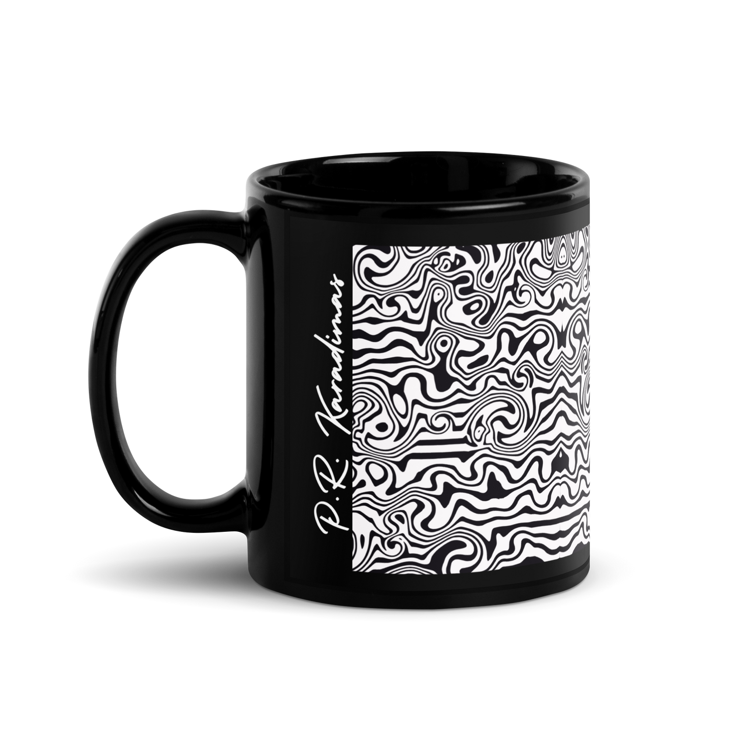 Black Glossy Mug (Noir Noodle)