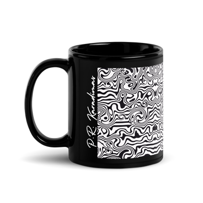 Black Glossy Mug (Noir Noodle)