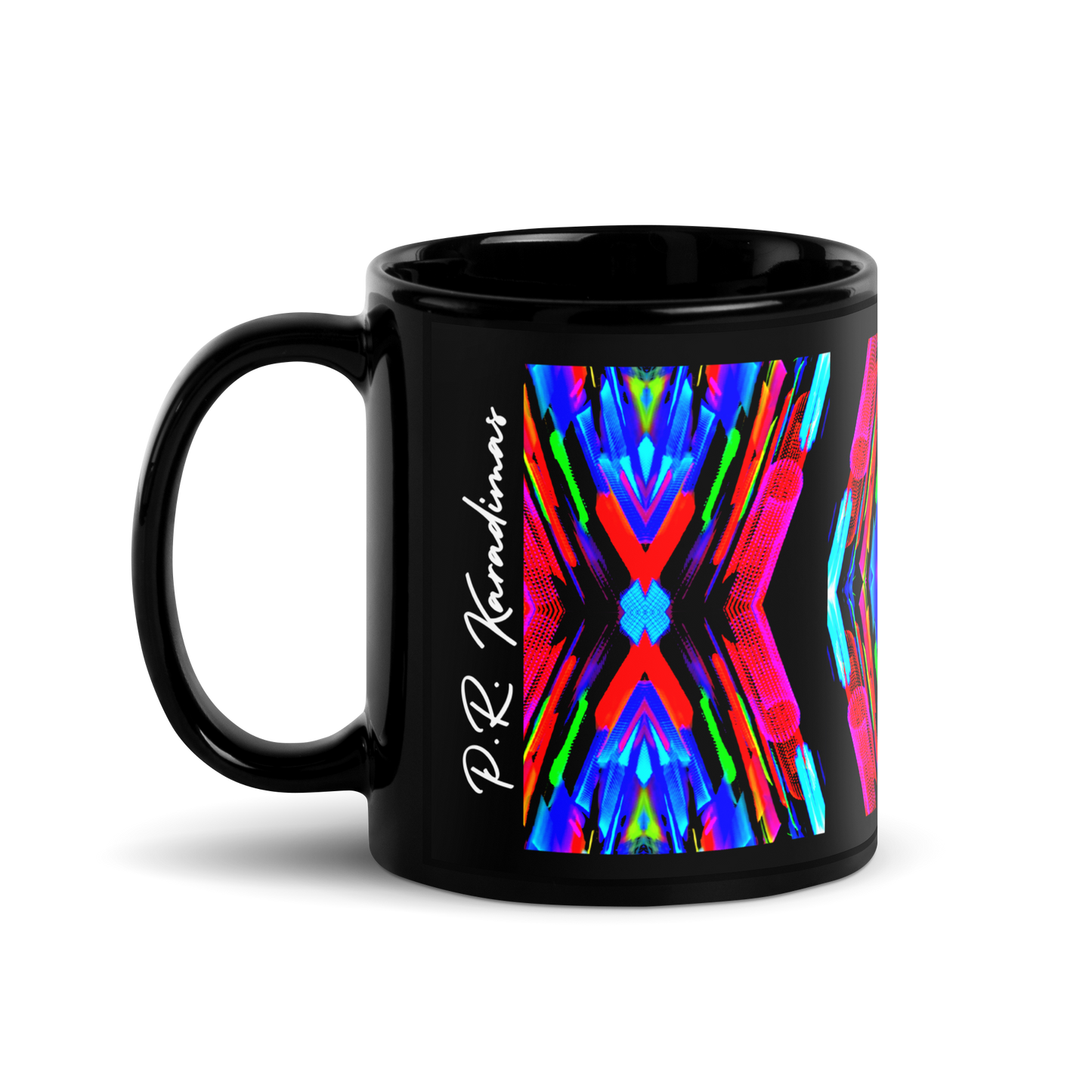 Black Glossy Mug (Trip 23)