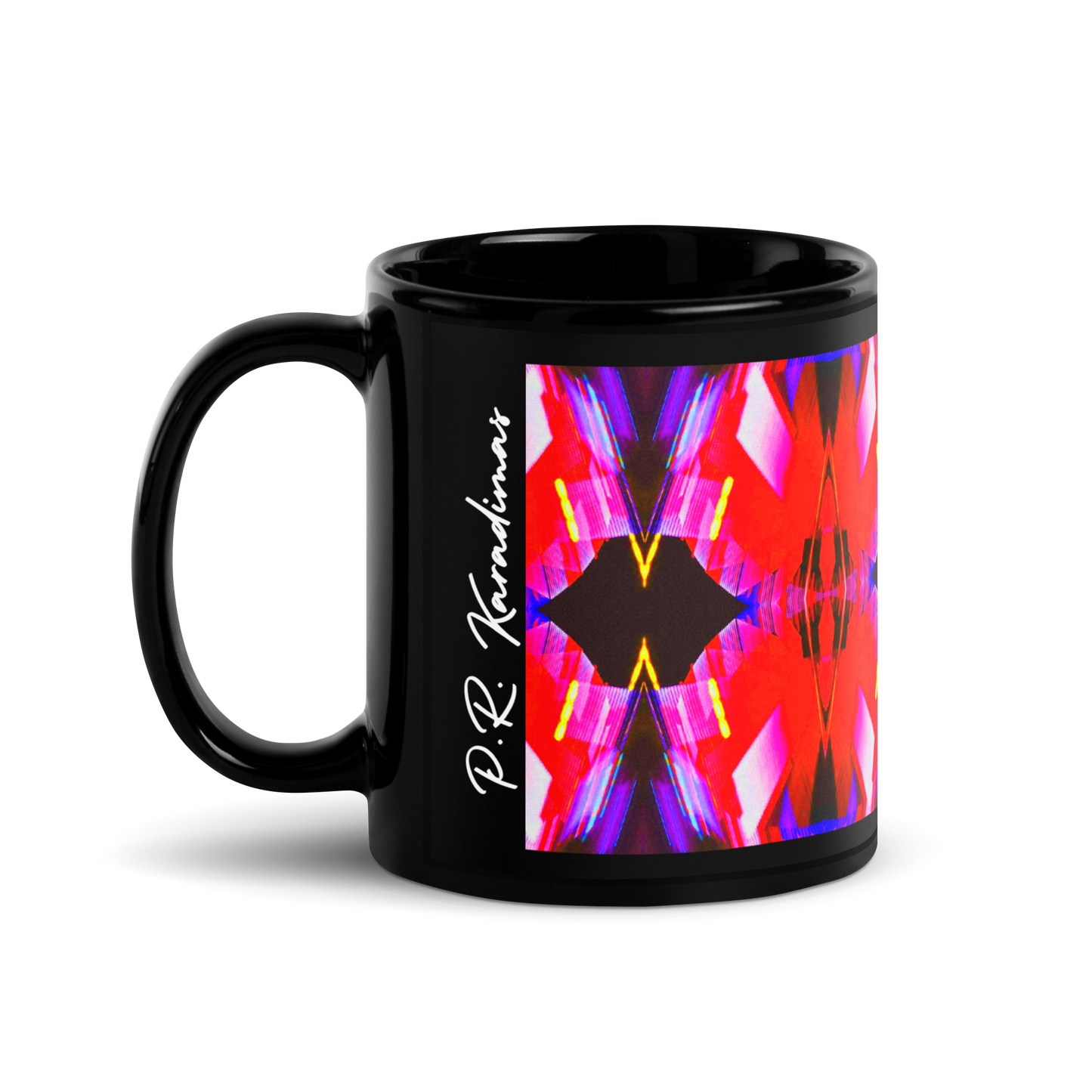 Black Glossy Mug (Enso)