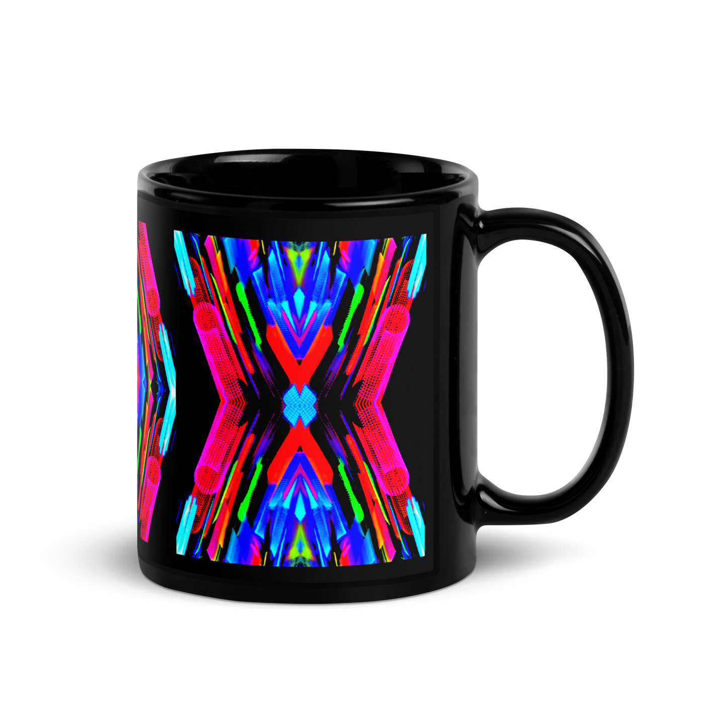 Black Glossy Mug (Trip 23)