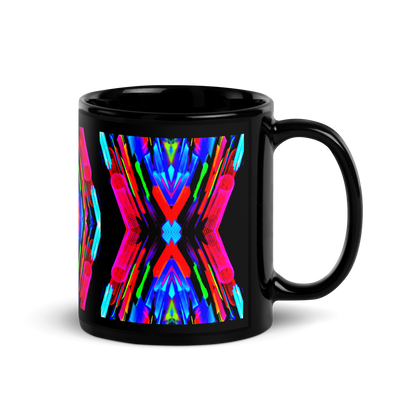 Black Glossy Mug (Trip 23)