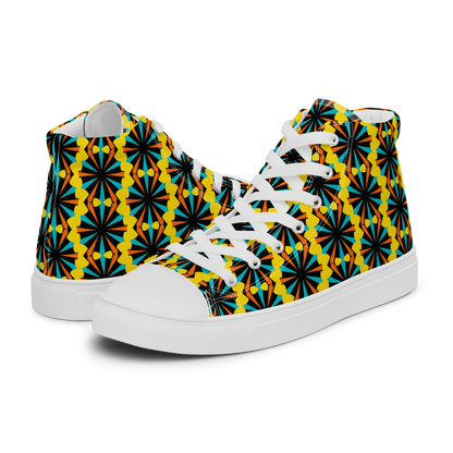 Men’s high top canvas shoes (Marigold)