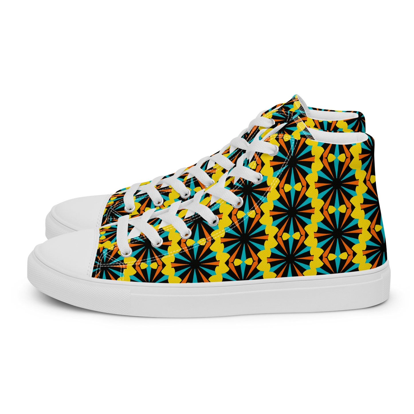 Men’s high top canvas shoes (Marigold)