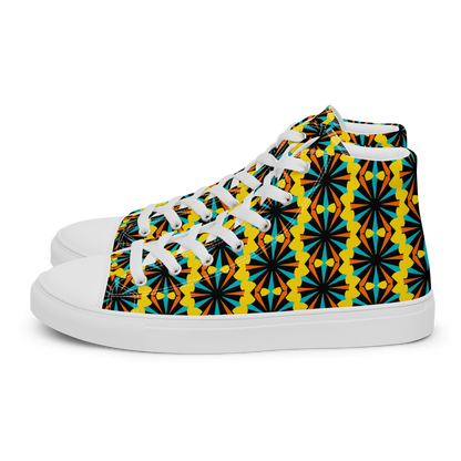 Men’s high top canvas shoes (Marigold)